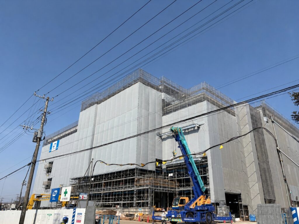 成田市工場新築工事