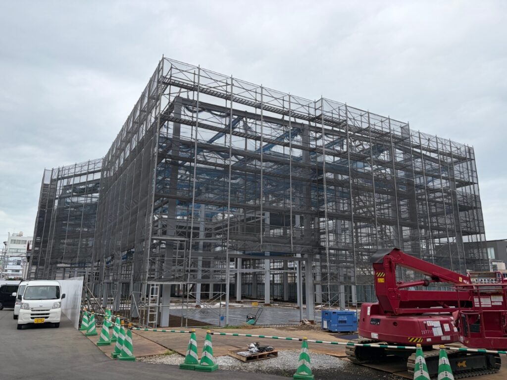 柏市工場新築工事