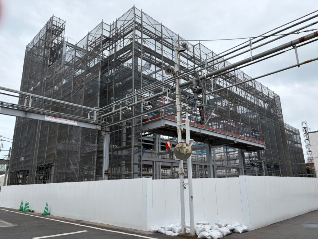 柏市工場新築工事